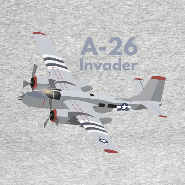 A-26 Invader WW2 Light Bomber by NorseTech